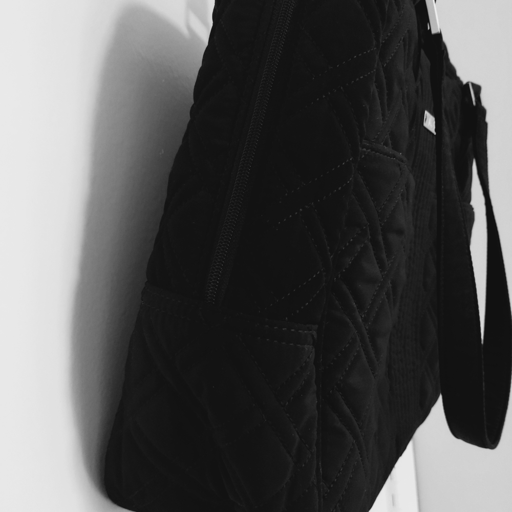 Vera Bradley Black Laptop Bag with Sophisticated Style - Picture 6 of 16
